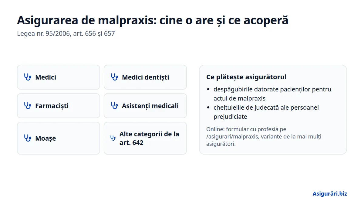 Asigurarea de malpraxis: cine o are și ce acoperă
