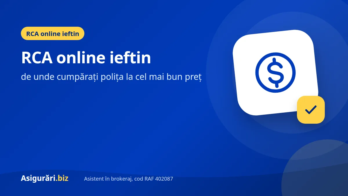 RCA online ieftin: de unde cumpărați polița la cel mai bun preț